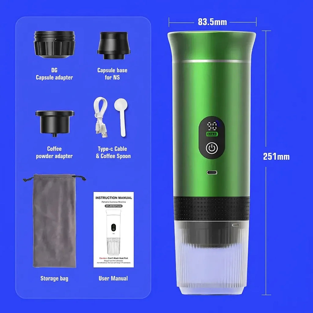 Hago Smart Coffee Maker espresso extraction with crema