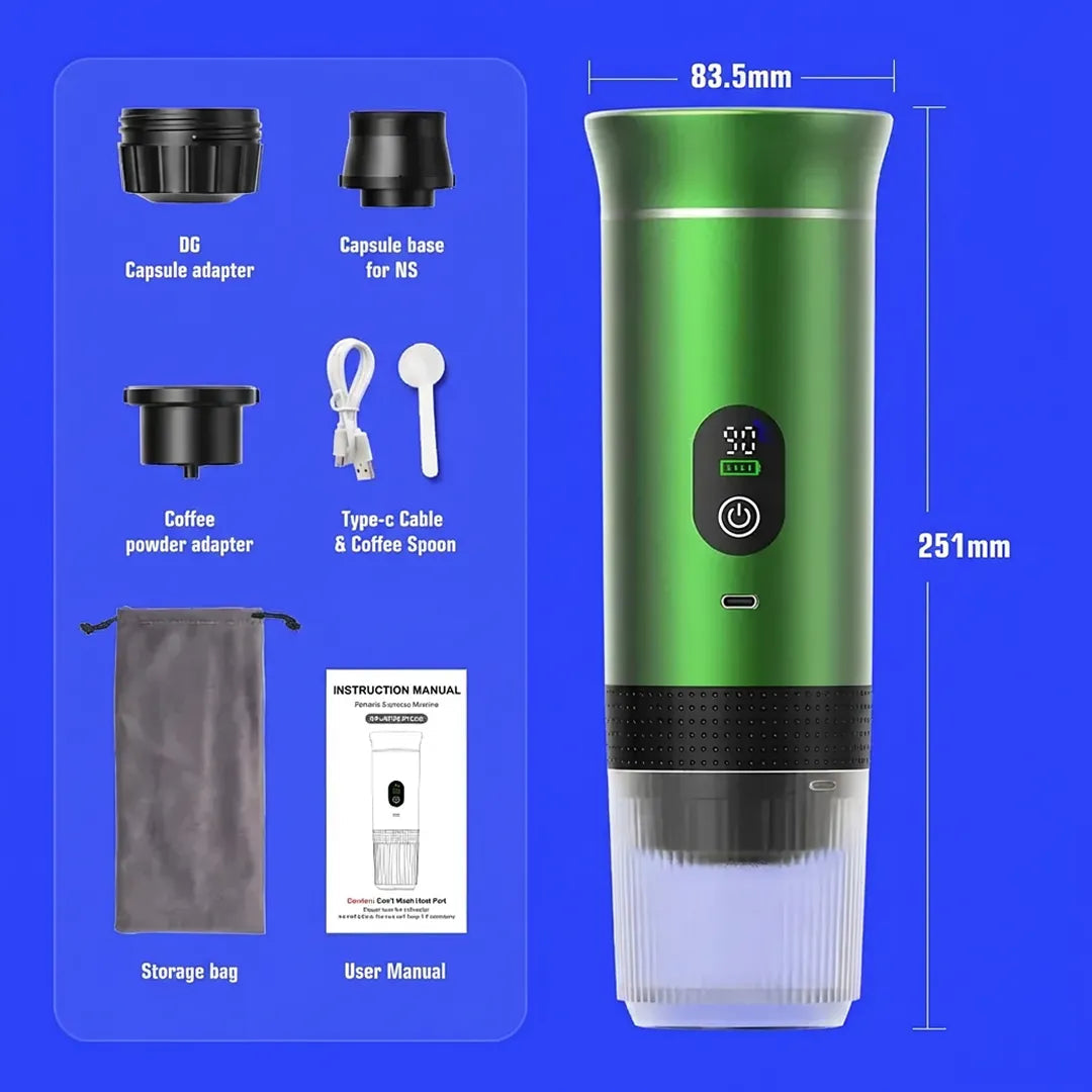 Hago Smart Coffee Maker espresso extraction with crema